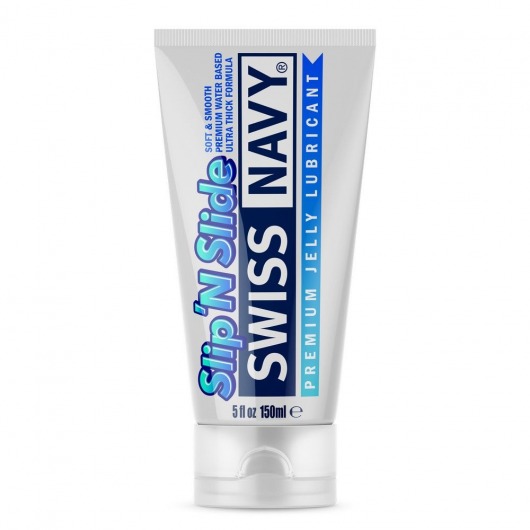 Лубрикант-желе на водной основе Premium Jelly Lubricant - 150 мл. - Swiss navy - купить с доставкой в Петропавловске-Камчатском