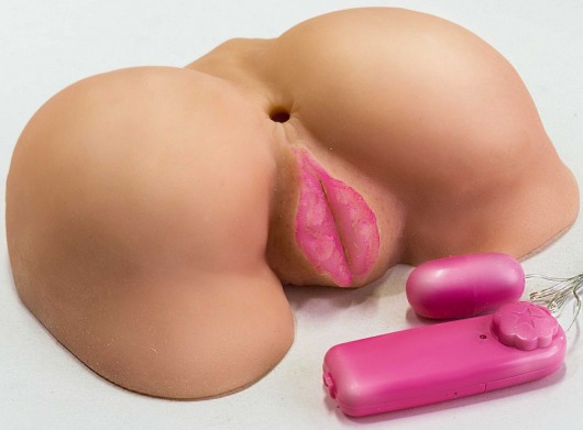 Вибровагина с двумя отверстиями и с выносным пультом - LOVETOY (А-Полимер) - в Петропавловске-Камчатском купить с доставкой