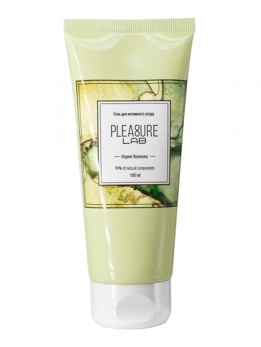 Лубрицирующий гель для интимного ухода Organic Rosemary с ароматом розмарина - 100 мл. - Pleasure Lab - купить с доставкой в Петропавловске-Камчатском