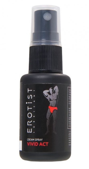 Возбуждающий крем-спрей для мужчин Erotist Vivid Act - 30 мл. - Erotist Lubricants - купить с доставкой в Петропавловске-Камчатском