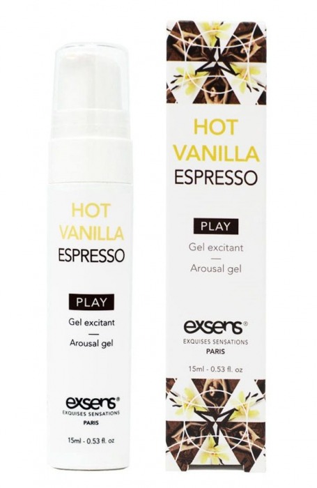 Возбуждающий гель Hot Vanilla Espresso Arousal Gel - 15 мл. - Exsens - купить с доставкой в Петропавловске-Камчатском