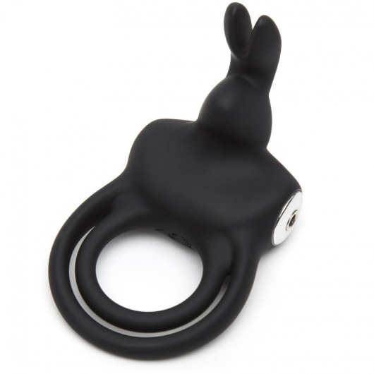 Черное эрекционное виброкольцо Happy Rabbit Cock Ring - Happy Rabbit - в Петропавловске-Камчатском купить с доставкой