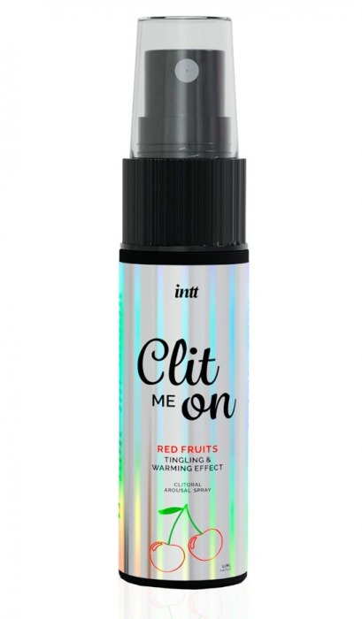 Клиторальный возбуждающий спрей Clit Me On Red Fruits - 12 мл. - INTT - купить с доставкой в Петропавловске-Камчатском