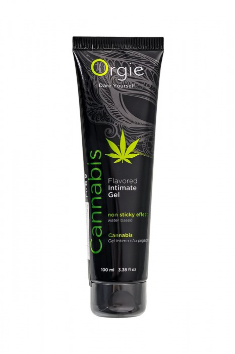 Интимный гель на водной основе ORGIE Lube Tube Cannabis - 100 мл. - ORGIE - купить с доставкой в Петропавловске-Камчатском