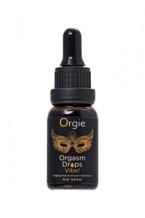 Возбуждающий гель для клитора ORGIE Orgasm Drops Vibe - 15 мл. - ORGIE - купить с доставкой в Петропавловске-Камчатском