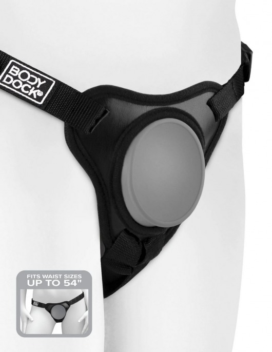 Трусы с платформой для насадки Body Dock Elite Mini - Pipedream - купить с доставкой в Петропавловске-Камчатском