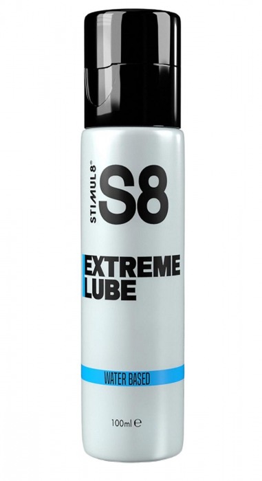 Лубрикант на водной основе S8 Extreme Lube - 100 мл. - Stimul8 - купить с доставкой в Петропавловске-Камчатском