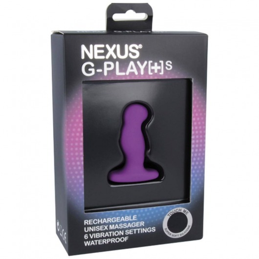 Фиолетовая вибровтулка Nexus G-Play+ S - Nexus Range - в Петропавловске-Камчатском купить с доставкой