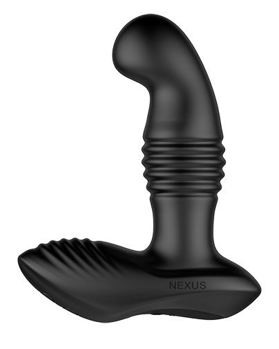 Черный массажер простаты Nexus Thrust с возвратно-поступательными движениями - 13,8 см. - Nexus Range - в Петропавловске-Камчатском купить с доставкой