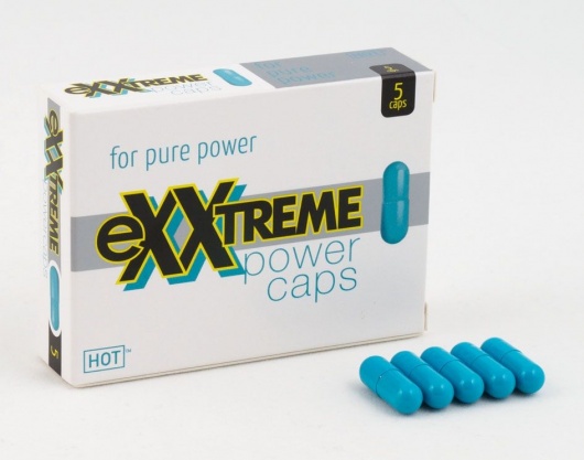 БАД для мужчин eXXtreme power caps men - 5 капсул (580 мг.) - HOT - купить с доставкой в Петропавловске-Камчатском