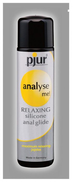 Анальный лубрикант pjur ANALYSE ME glide - 1,5 мл. - Pjur - купить с доставкой в Петропавловске-Камчатском