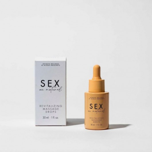 Массажные капли SEX au naturel - 30 мл. - Bijoux Indiscrets - купить с доставкой в Петропавловске-Камчатском