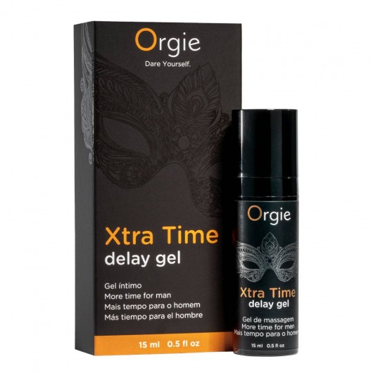 Продлевающий гель Orgie Xtra Time Delay Gel - 15 мл. - ORGIE - купить с доставкой в Петропавловске-Камчатском