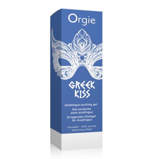 Возбуждающий гель Orgie Greek Kiss для анилингуса - 50 мл. - ORGIE - купить с доставкой в Петропавловске-Камчатском
