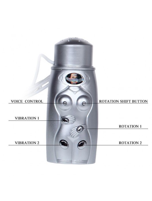 Мастурбатор-вагина в виде миниатюрной пышногрудой красотки - Baile - в Петропавловске-Камчатском купить с доставкой