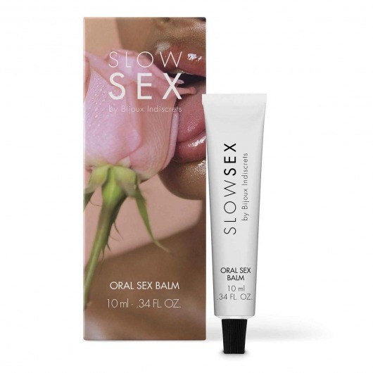 Бальзам для орального секса Slow Sex Oral Sex Balm - 10 мл. - Bijoux Indiscrets - купить с доставкой в Петропавловске-Камчатском