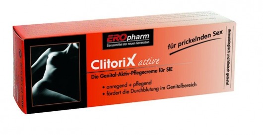Возбуждающий крем для женщин ClitoriX active - 40 мл. - Joy Division - купить с доставкой в Петропавловске-Камчатском