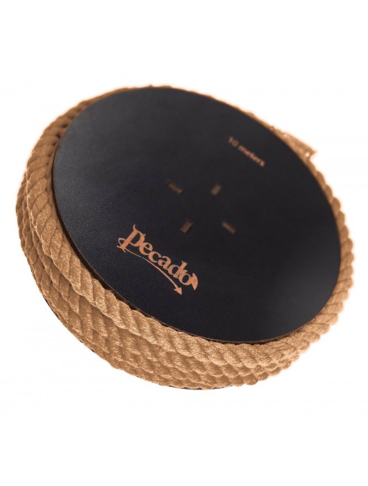 Джутовая веревка для шибари на катушке - 10 м. - Pecado - купить с доставкой в Петропавловске-Камчатском