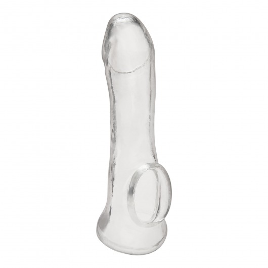 Прозрачная насадка на пенис Transparent Penis Enhancing Sleeve Extension - 15,9 см. - BlueLine - в Петропавловске-Камчатском купить с доставкой