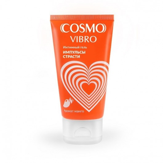 Возбуждающий интимный гель Cosmo Vibro с ароматом манго - 50 гр. - Биоритм - купить с доставкой в Петропавловске-Камчатском
