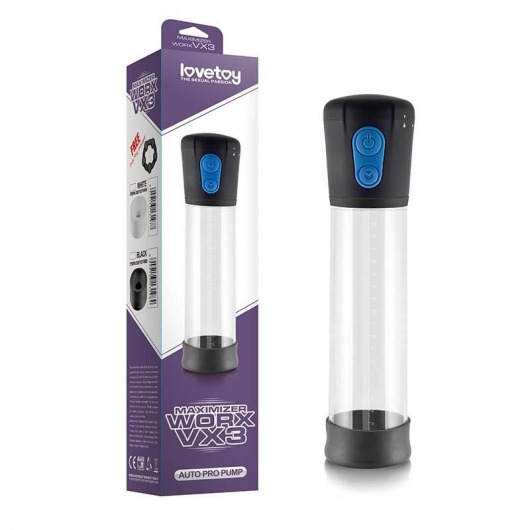 Автоматическая вакуумная помпа Maximizer worx VX3 - Lovetoy - в Петропавловске-Камчатском купить с доставкой