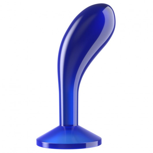 Синяя анальная втулка Flawless Clear Prostate Plug 6.0 - 15 см. - Lovetoy - в Петропавловске-Камчатском купить с доставкой