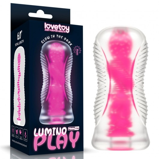 Светящийся в темноте мастурбатор 6.0 Lumino Play Masturbator - Lovetoy - в Петропавловске-Камчатском купить с доставкой