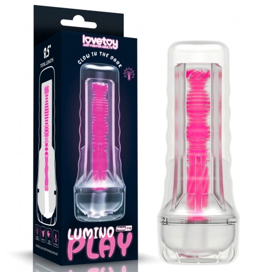 Светящийся в темноте мастурбатор 8.5 Lumino Play Masturbator - Lovetoy - в Петропавловске-Камчатском купить с доставкой