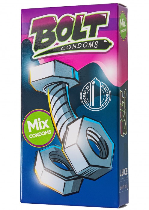 Набор презервативов Bolt Condoms - Luxe - купить с доставкой в Петропавловске-Камчатском