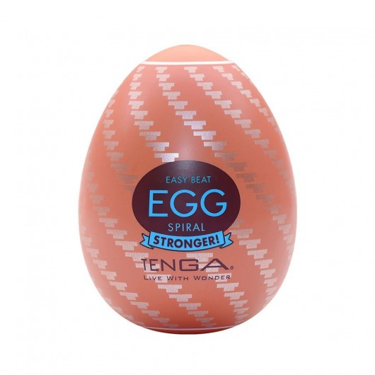 Мастурбатор-яйцо Tenga Egg Spiral - Tenga - в Петропавловске-Камчатском купить с доставкой
