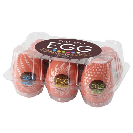 Набор из 6 мастурбаторов-яиц Tenga Egg Variety Pack V - Tenga - в Петропавловске-Камчатском купить с доставкой