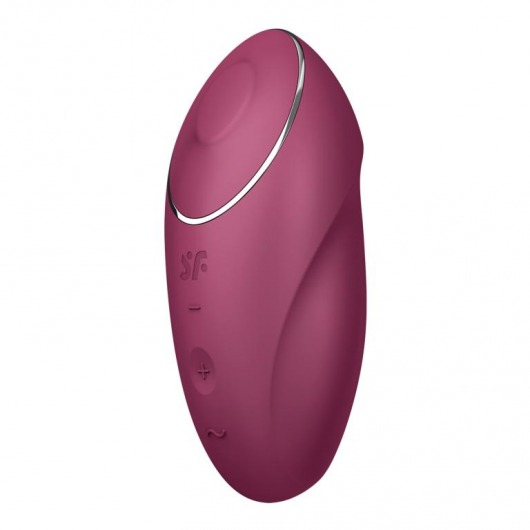 Малиновый вибростимулятор Tap   Climax 1 - Satisfyer