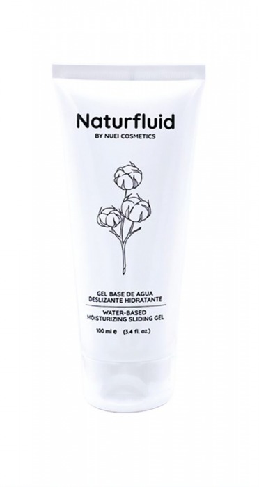 Экстраскользкий лубрикант на водной основе Nuei Naturfluid - 100 мл. - Nuei cosmetics - купить с доставкой в Петропавловске-Камчатском