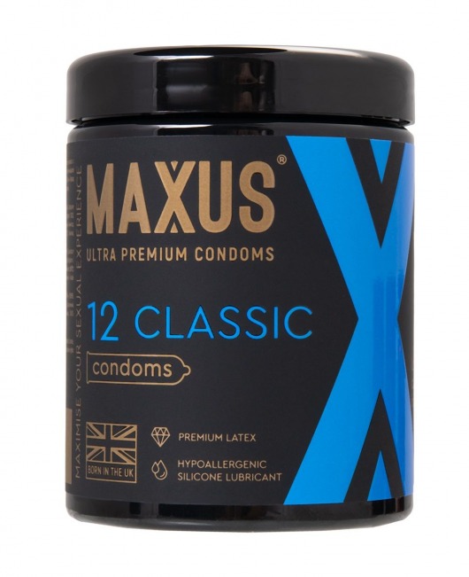Классические презервативы MAXUS Classic - 12 шт. - Maxus - купить с доставкой в Петропавловске-Камчатском