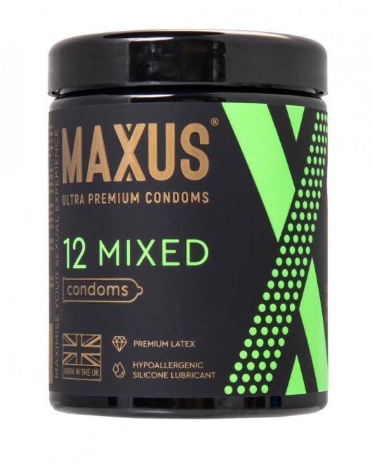 Презервативы MAXUS Mixed - 12 шт. - Maxus - купить с доставкой в Петропавловске-Камчатском