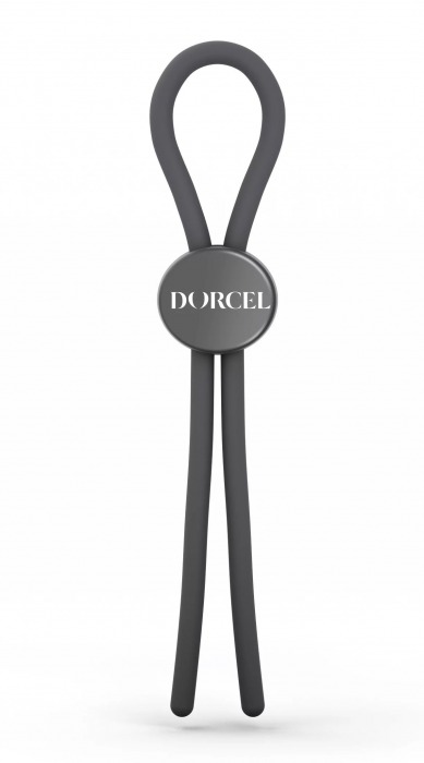 Серое эрекционное лассо на пенис Mr Dorcel - Dorcel - в Петропавловске-Камчатском купить с доставкой
