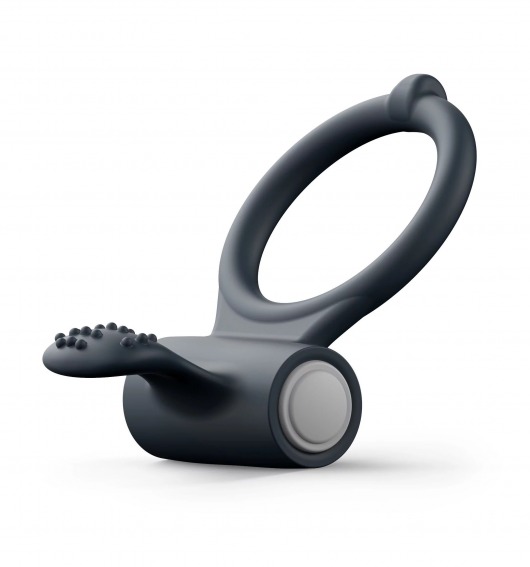 Черное эрекционное кольцо Power Clit - Dorcel - в Петропавловске-Камчатском купить с доставкой