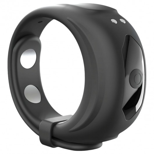 Черное эрекционное виброкольцо Fit Vibe Ring - Dorcel - в Петропавловске-Камчатском купить с доставкой