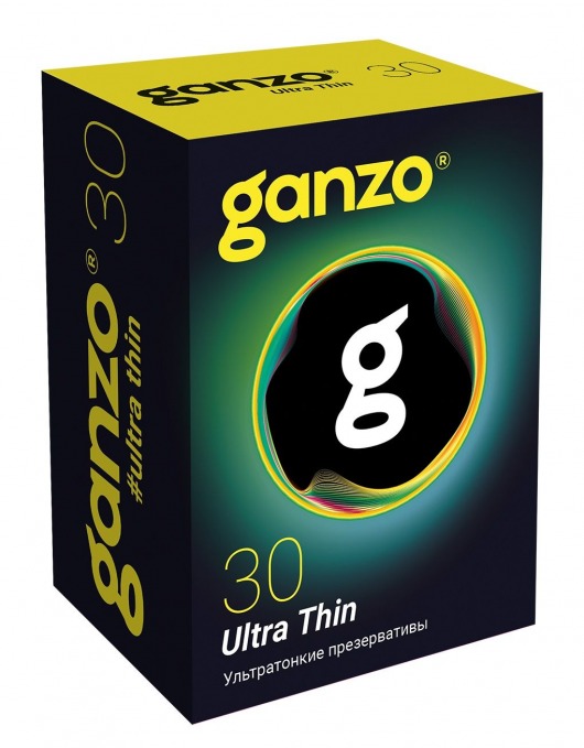 Супертонкие презервативы Ganzo Ultra thin - 30 шт. - Ganzo - купить с доставкой в Петропавловске-Камчатском
