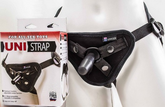 Универсальные трусики Harness UNI strap с корсетом - LOVETOY (А-Полимер) - купить с доставкой в Петропавловске-Камчатском