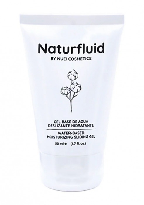 Экстраскользкий лубрикант на водной основе Nuei Naturfluid - 50 мл. - Nuei cosmetics - купить с доставкой в Петропавловске-Камчатском