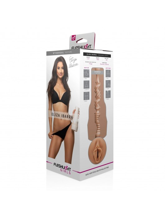 Мастурбатор-вагина Fleshlight Girls - Eliza Ibarra Ethereal - Fleshlight - в Петропавловске-Камчатском купить с доставкой