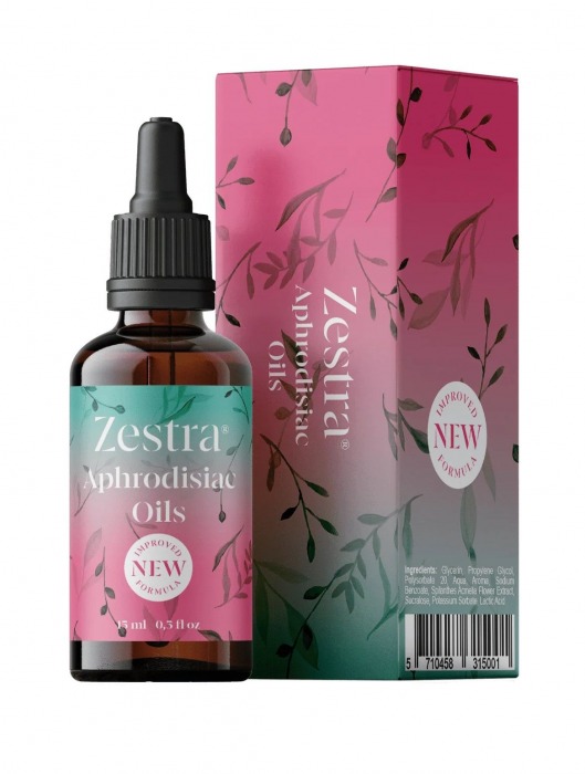 Возбуждающее масло Zestra Aphrodisiac Oils - 15 мл. - Zestra - купить с доставкой в Петропавловске-Камчатском