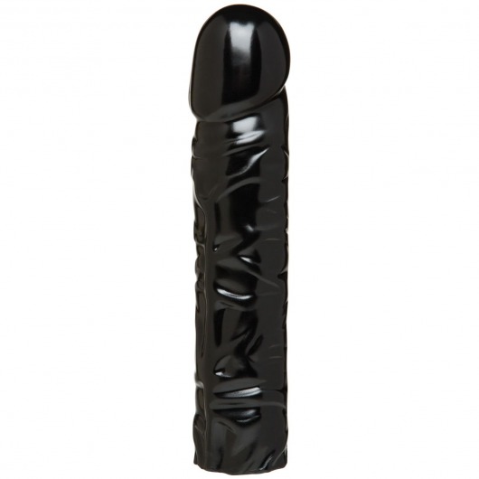Насадка-фаллоимитатор Vac-U-Lock CodeBlack 8 Inch Classic Dong - 19,3 см. - Doc Johnson - купить с доставкой в Петропавловске-Камчатском