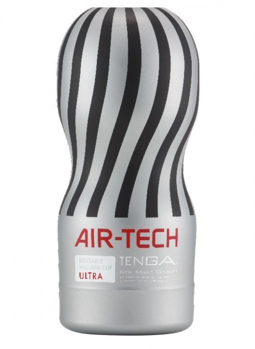 Серый мастурбатор Reusable Vacuum CUP ULTRA - Tenga - в Петропавловске-Камчатском купить с доставкой
