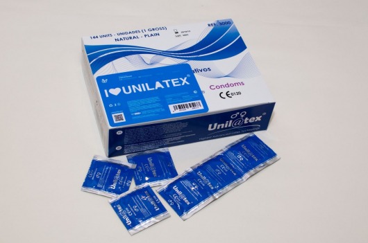 Классические презервативы Unilatex Natural Plain - 144 шт. - Unilatex - купить с доставкой в Петропавловске-Камчатском