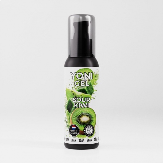 Лубрикант для орального секса SGAN со вкусом кислого киви - 100 мл. - SGAN - купить с доставкой в Петропавловске-Камчатском