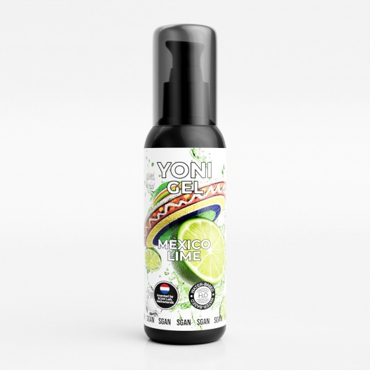 Лубрикант для орального секса SGAN со вкусом мексиканского лайма - 100 мл. - SGAN - купить с доставкой в Петропавловске-Камчатском