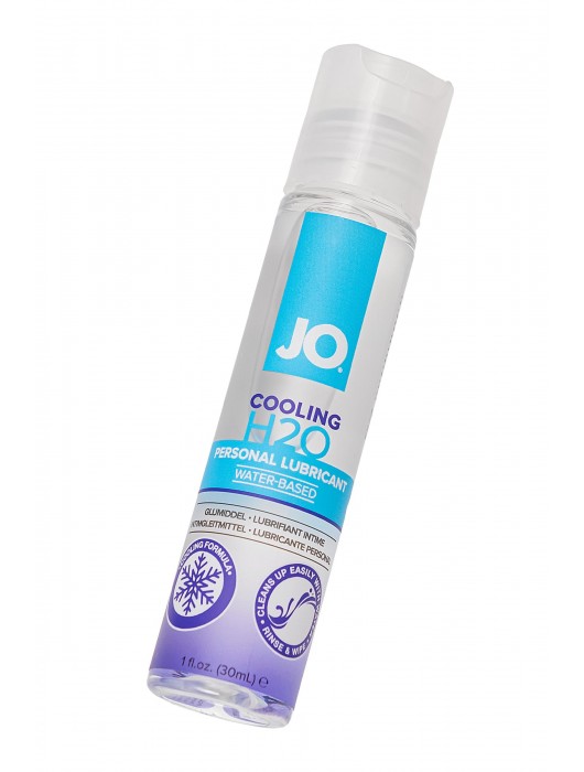 Охлаждающий лубрикант на водной основе JO H2O COOLING - 30 мл. - System JO - купить с доставкой в Петропавловске-Камчатском