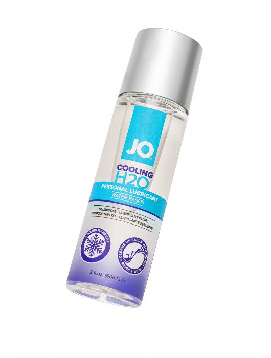 Охлаждающий лубрикант на водной основе JO Personal Lubricant H2O COOLING - 60 мл. - System JO - купить с доставкой в Петропавловске-Камчатском
